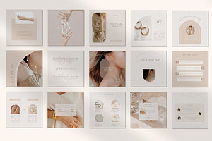 Jewellery Instagram Templates Canva