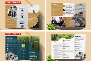 Tri-Fold Brochure Template Bundle