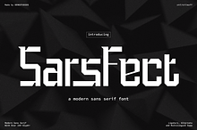 Sars Fect | Modern Sans Serif