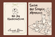 Brumello - Hand-drawn Display Font, a Handwritten Font by Inviline.co (Thumbnail 11 of 12)
