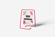 Sign Board Mockup, a Product Mockup by MrLetters (Thumbnail 2 of 5)