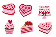 Valentine's Day Cake clipart, an Illustration by Designworld (Thumbnail 2 of 5)