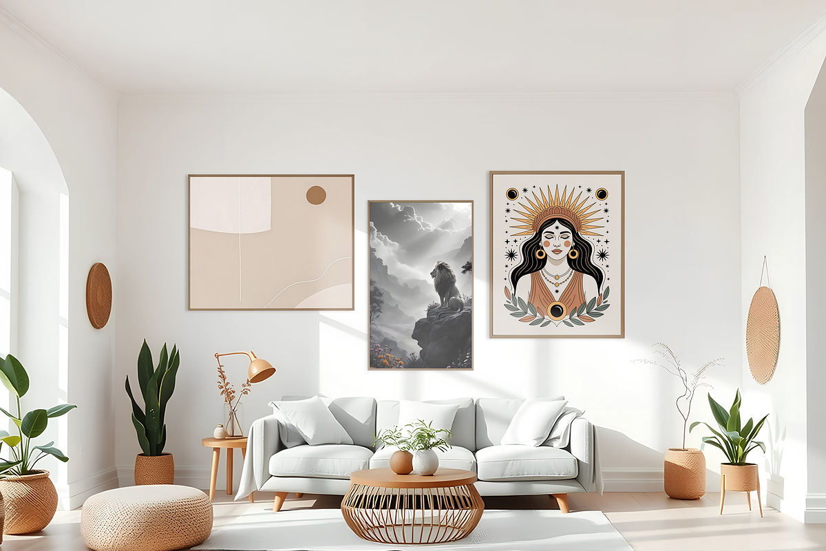 186 Boho Mockup variations, an Advertising Mockup by Redmixx Design (Photo 3 of 8)