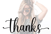 Hair, a Script Font by FreshTypeINK (Thumbnail 6 of 7)