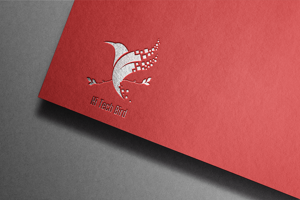 Hi Tech Bird Flying Logo Design, a Branding & Logo Template by Premium Digital Templates (Photo 3 of 3)