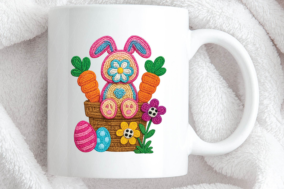 Easter Bunny Butt in Pot- Easter Egg, an Illustration by DreamPrint404 (Photo 5 of 7)