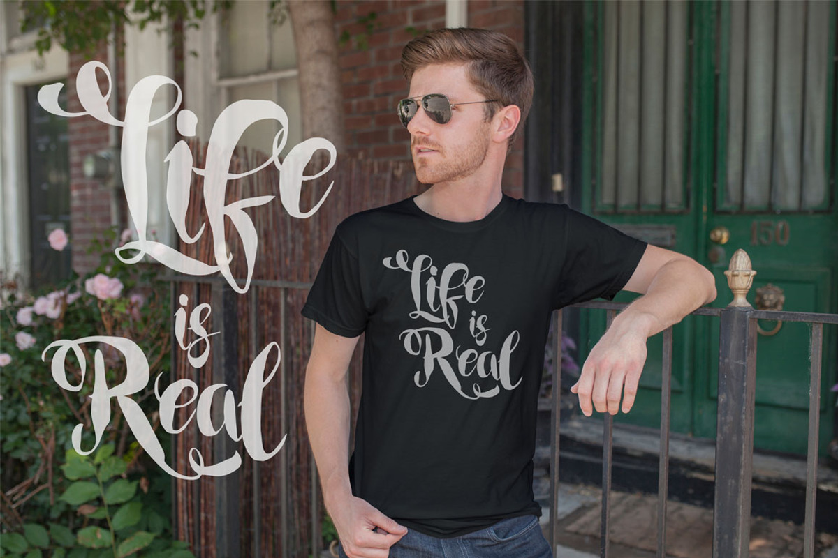 Rat Black Painted Typeface preview 5