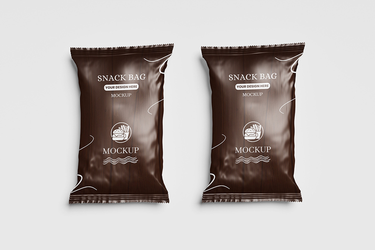 Snack Packaging Mockup, a Packaging Mockup by mahhyud (Photo 2 of 6)
