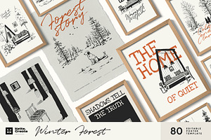 Winter Forest | Poster Builder