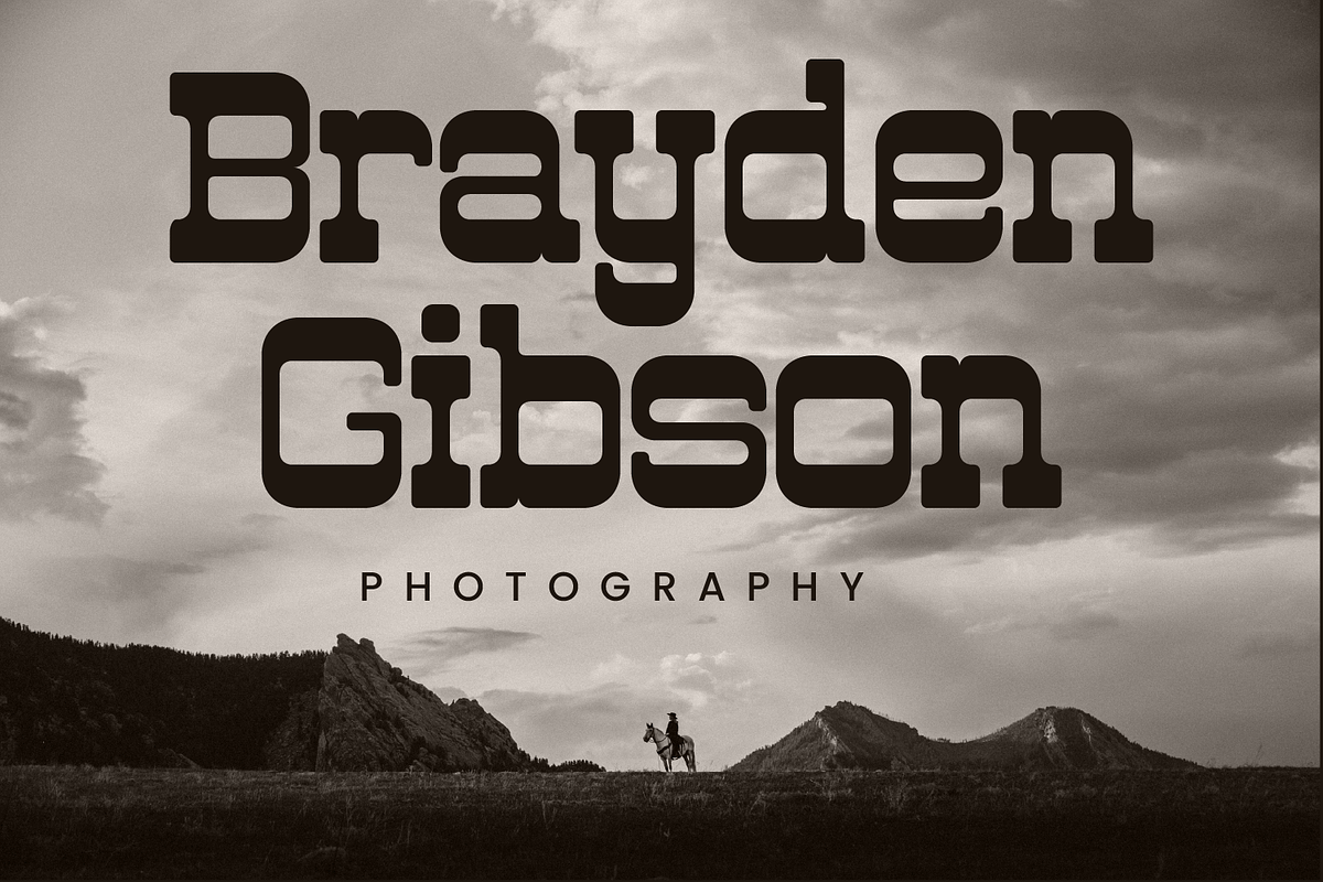 Wester Forgend – Vintage Slab Serif, a Slab Serif Font by Randi Irvan | Rvandtype (Photo 2 of 10)