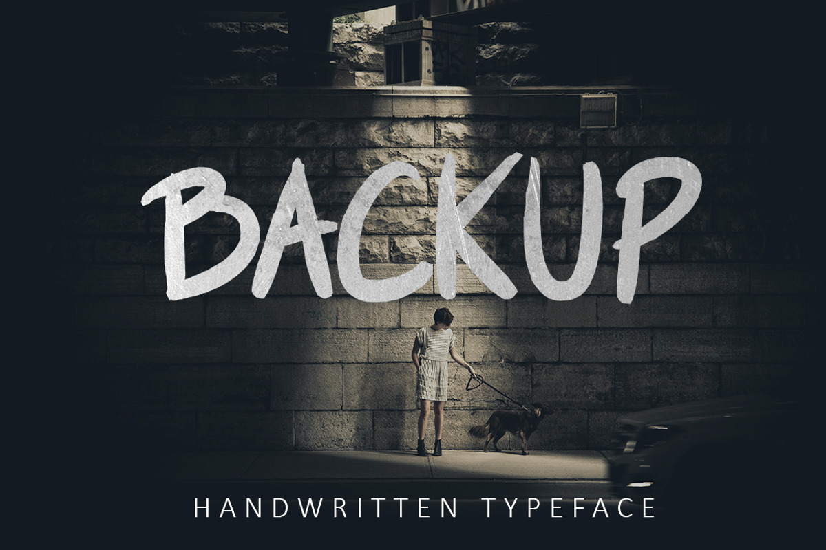 Backup Typeface