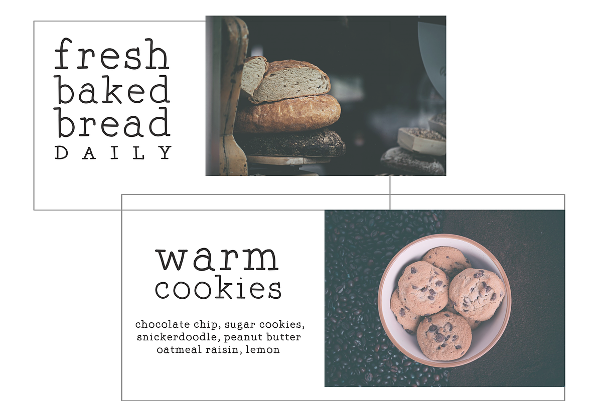 The Bakery - Serif and Doodle Font preview 4