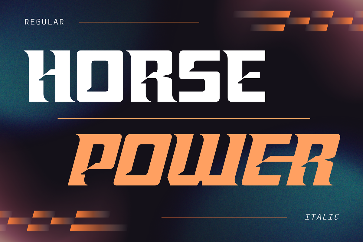 Sport Pulse - Racing Logo Font, a Sans Serif Font by Nirmana Visual