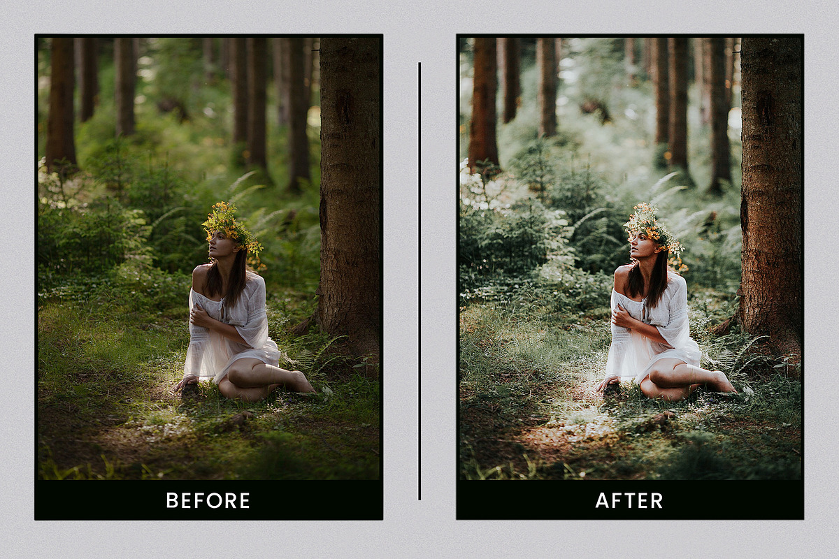 EVERGREEN CLEAN LIGHTROOM PRESETS, an Action Add-On by Nes Design Co (Photo 5 of 10)