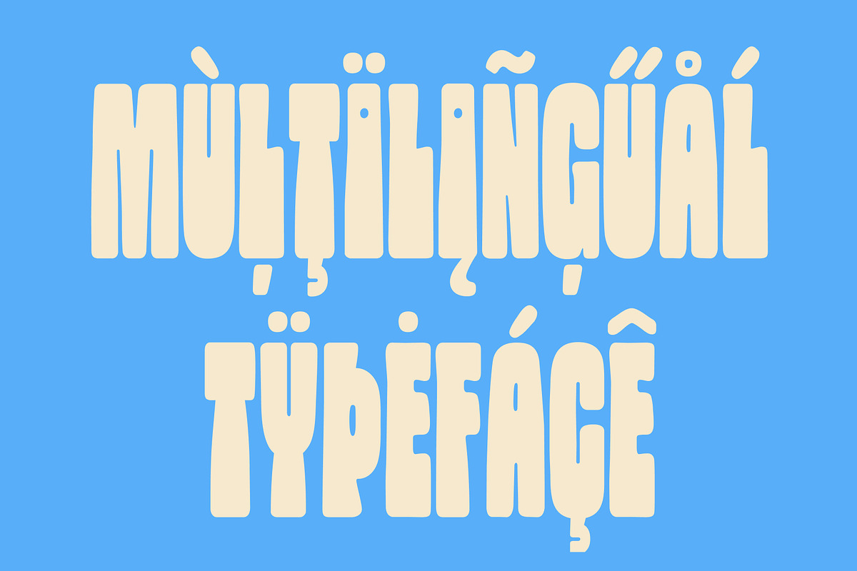 Blurb Chunky Condensed Display Font, a Sans Serif Font by BTYPE (Photo 8 of 12)