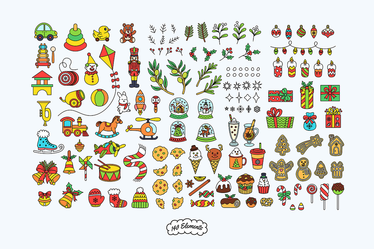 Christmas Cartoon Curiosities, an Illustration by The Isian (Photo 9 of 29)