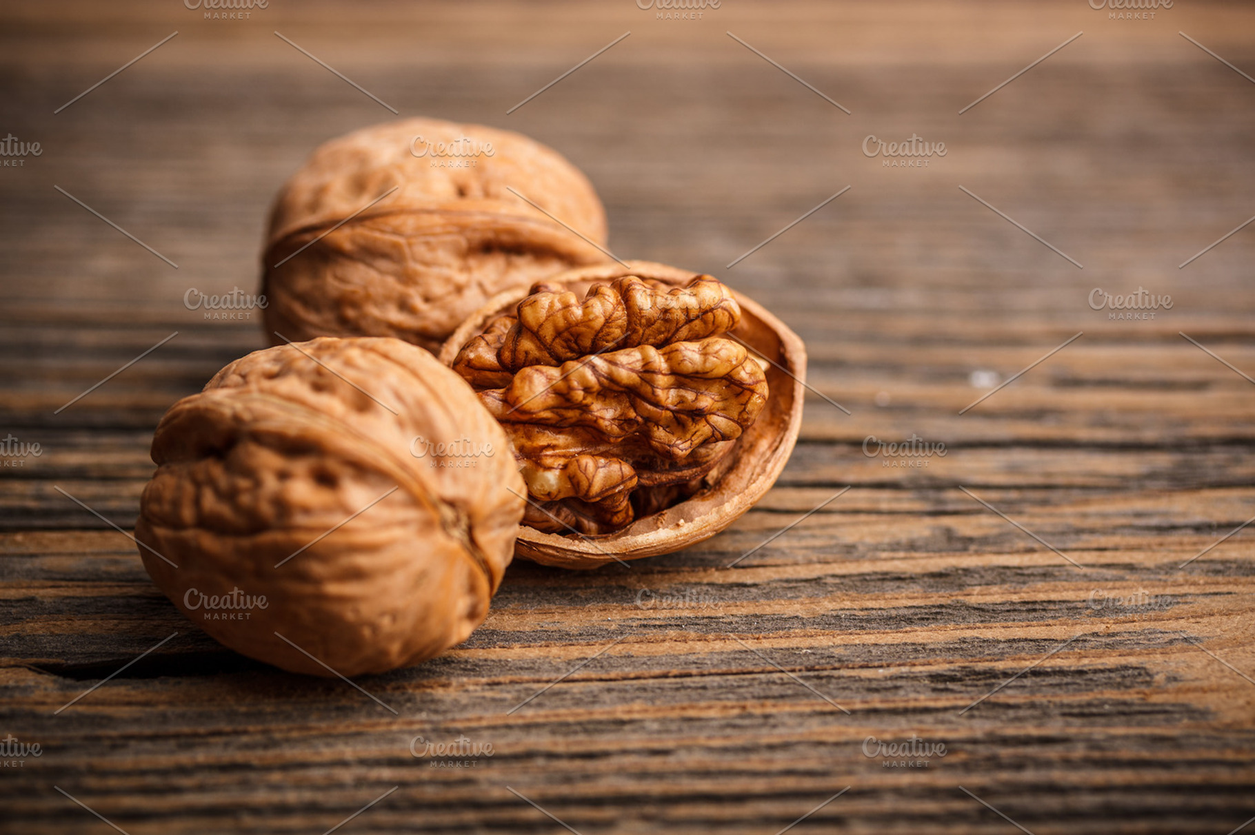 Walnuts Stock Photo Containing Background And Brown
