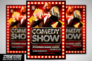 Comedy Show Flyer Template