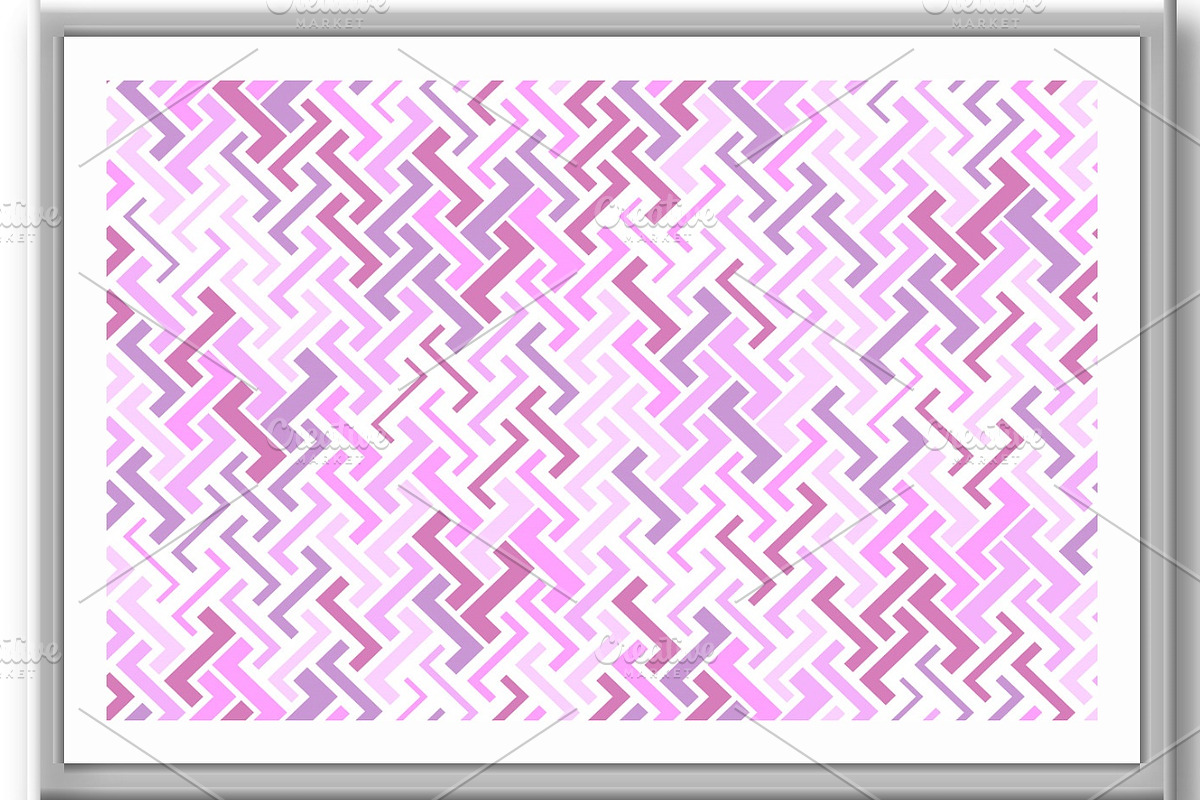 Abstract geometric pattern with, a Pattern Graphic by RODINA (Photo 3 of 3)