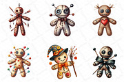 Halloween Voodoo Doll Clipart, an Illustration by DreamPrint404 (Thumbnail 2 of 6)
