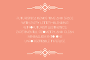 Futuristica Display Font, a Sans Serif Font by Cosy Fox (Thumbnail 6 of 7)