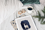 200+ Silent Christmas watercolor set, an Animal Illustration by Tabita's shop (Thumbnail 16 of 17)