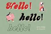 Retrora | Vintage Retro Font, a Font by BAMBIN (Thumbnail 6 of 8)