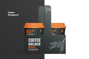 Coffee Holder Mockup