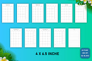 Editable 2023-2024 pocket planner, a Stationery Template by Designmela01 (Thumbnail 3 of 3)