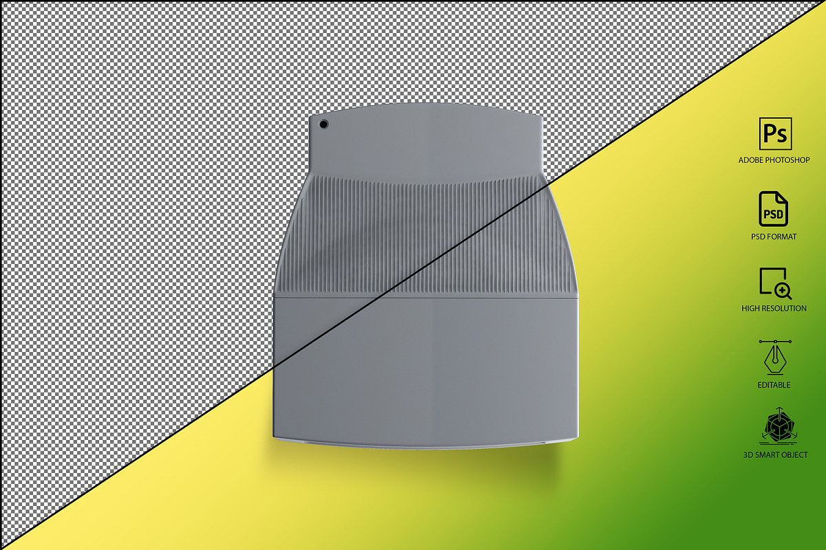 Generic CRT Monitor Mockup, a Mockup by GraphicVil (Photo 23 of 23)