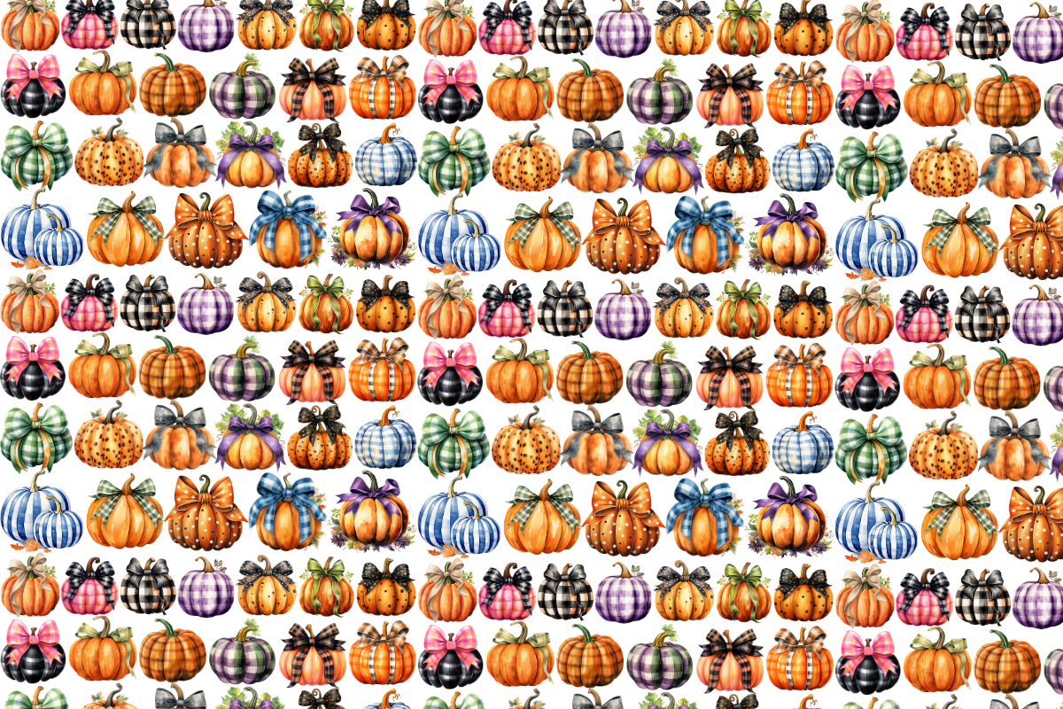 Vintage Pumpkin Clipart COLLECTION, an Object Illustration by Digital Xpress (Photo 2 of 4)