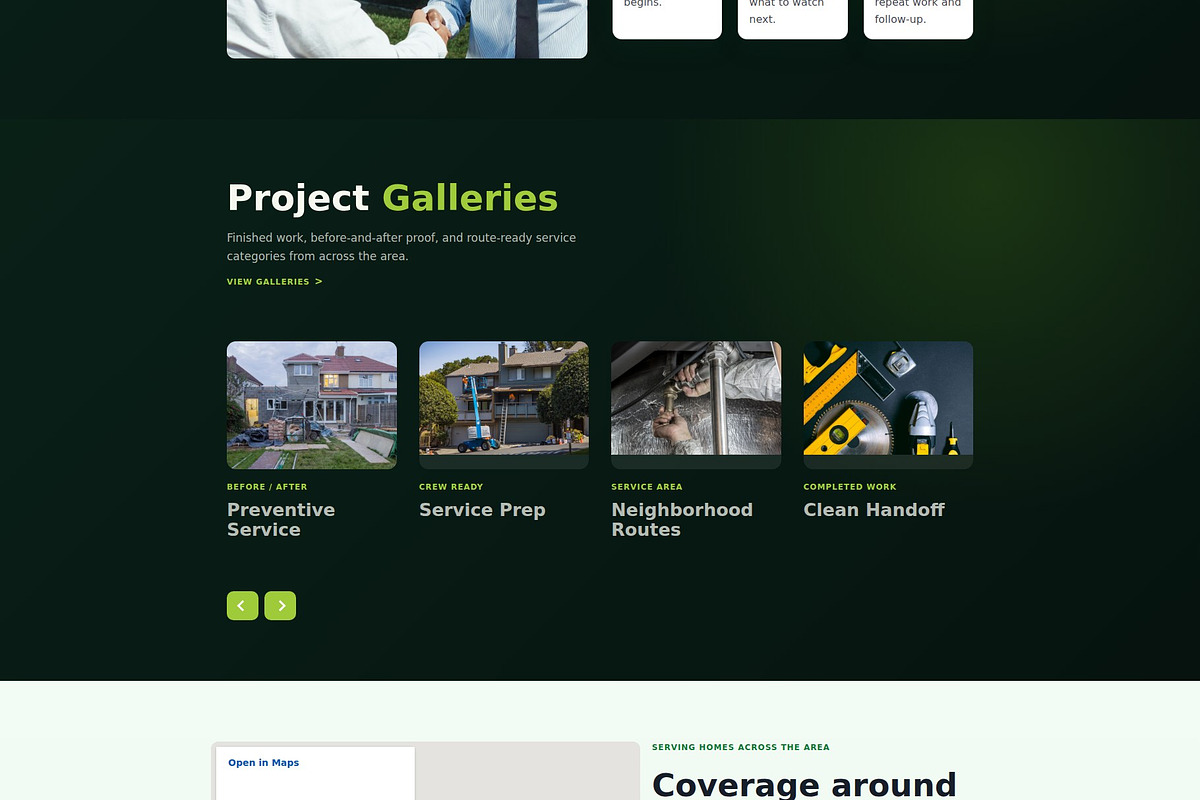 Greenline Services WordPress Kit, a WordPress Template by Fixstable Studio (Photo 5 of 15)