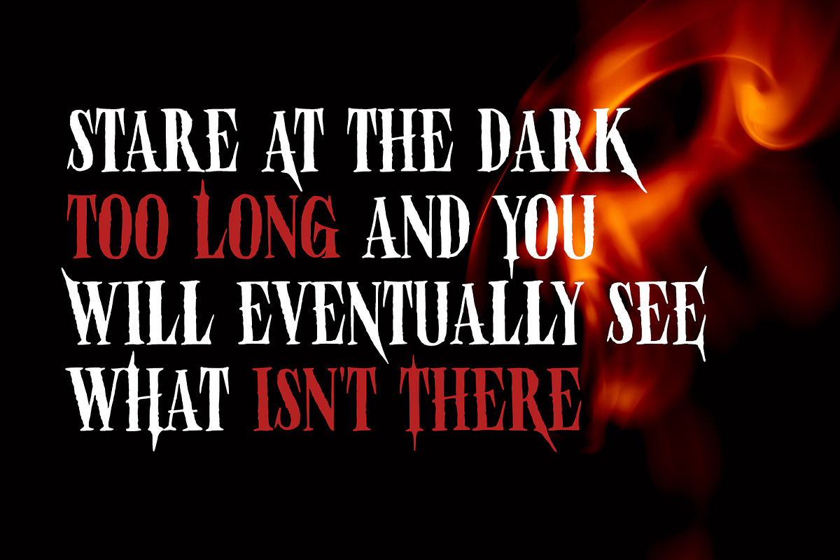 Devil Inside, a Handwritten Font by Ditatype (Photo 2 of 10)