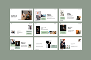 Bureau Google Slide Template