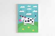 Cute Farm. Prints and patterns set, an Animal Illustration by Oliana Moroz (Thumbnail 12 of 21)