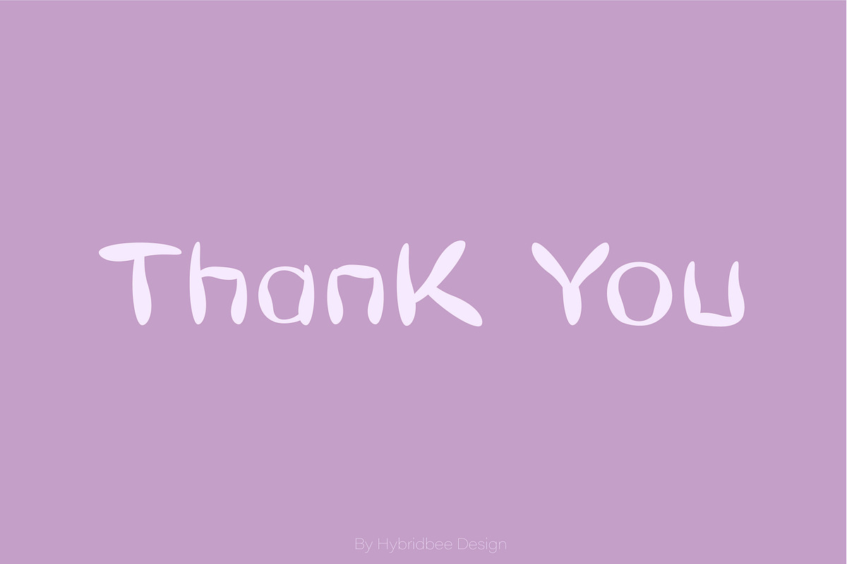 GRAPE CANDY – Sans Serif font, a Sans Serif Font by Hybridbee Design (Photo 10 of 10)