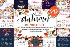 Fall / Autumn Big Bundle Set