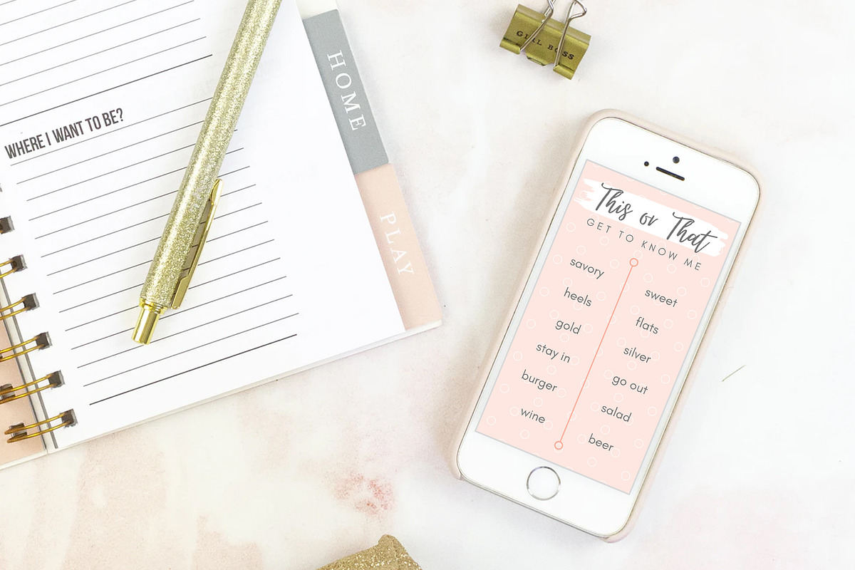 Instagram Story Games for Canva, a Social Media Template by Thirty One Palms Studio (Photo 2 of 9)