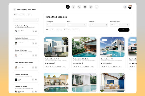Property Listing & Realtor Dashboard preview 2
