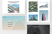 Architecture Responsive PSD & Sketch, a Landing Page Template by TIB Digital (Thumbnail 2 of 8)