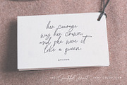 Grateful Heart Font Collection, a Script Font by Callie Rian & Co. (Thumbnail 24 of 32)