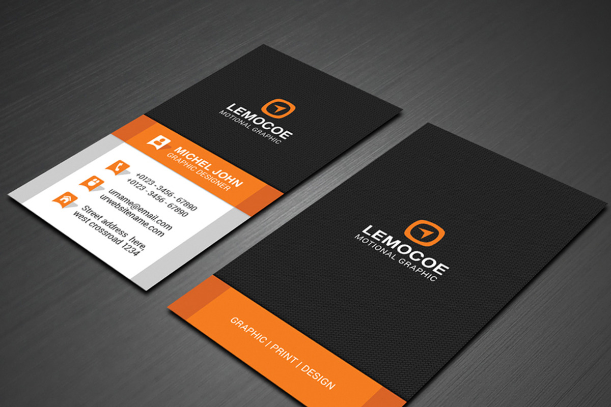 Modern Business Card, a Business Card Template by Creative_Arts (Photo 3 of 4)