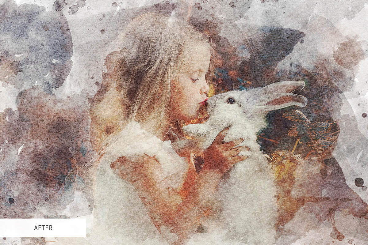 Photoshop Actions - Watercolor Paint, an Action Add-On by FixThePhoto (Photo 18 of 32)