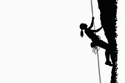 Adventure Climbers Silhouette Set, an Illustration by jahid234 (Thumbnail 18 of 21)