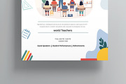 World Teachers Day, a Flyer Template by MightyDesign (Thumbnail 5 of 8)