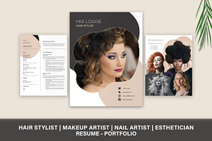 Hair Stylist Resume & Portfolio