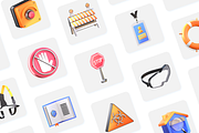 3D Safety Icons, an Object 3D Model by Flat Icons (Thumbnail 8 of 8)