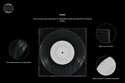 Retro Vinyl Mockup, a Product Mockup by A-Studio (Thumbnail 6 of 7)