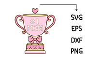 Best Mom Award SVG, an Object Graphic by Creative Art (Thumbnail 4 of 6)