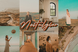 10 Nostalgia Lightroom Presets, a Preset Add-On by CVR Presets